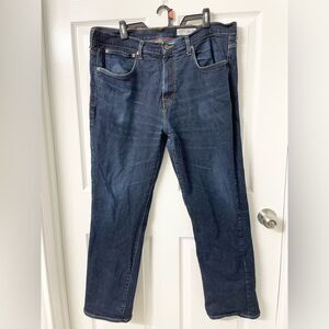 Cremieux Premium Denim Men’s Jeans 38x30 Straight Leg Dark Wash Classic Fit EUC